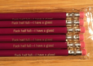 My Sexy Optimist Pencils from Alison Tyler