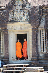 Angkor Wat with Monks